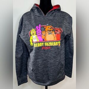 Five Nights at Freddy’s Fazbear’s Pizza official 2016 hoodie kangaroo pocket L